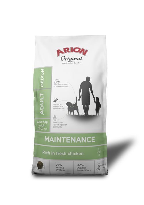 ARION Adult MEDIUM Chiken&Rice 12kg