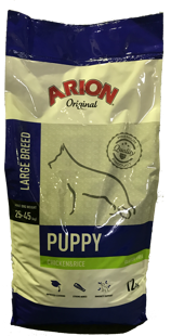 ARION puppy chicken&rice 12kg